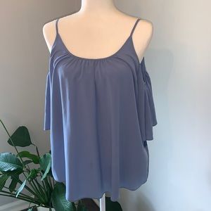 French Connection cold shoulder top